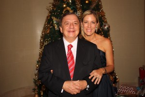 Con mi Esposa Annabella Navidad 2010