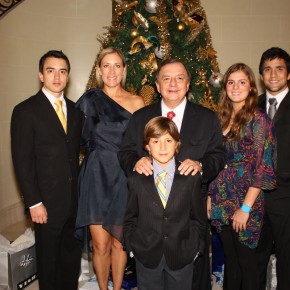 Familia Alvaro Noboa Navidad 2010