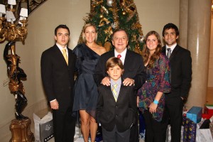 Familia Alvaro Noboa Navidad 2010