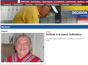 FUENTE: Diario Expreso - Críticas a la nueva Judicatura