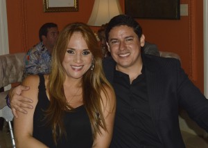 Sylka Sanchez de Cornejo junto a su esposo Gino Cornejo 195